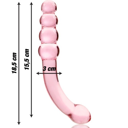 Modelo 14 Crystal Dildo 18.5 cm for Luxurious Pleasure