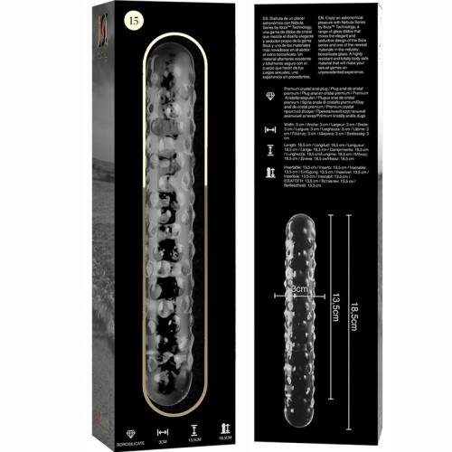 Premium Borosilicate Glass Anal Plug