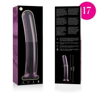 Modelo 17 - Exquisito Dildo de Cristal Rosa