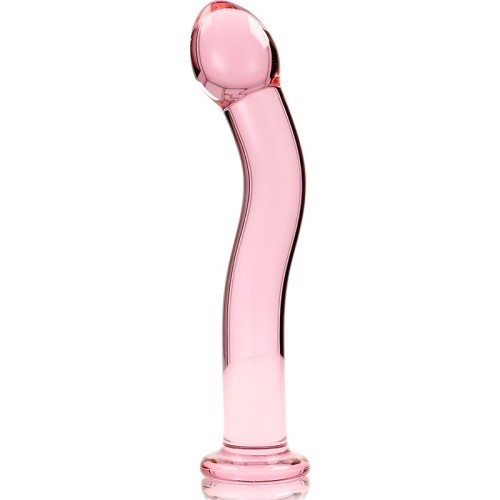 Dildo Cristal Modelo 18 para Placer Anal Lujoso