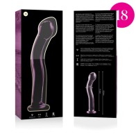 Dildo Cristal Modelo 18 para Placer Anal Lujoso
