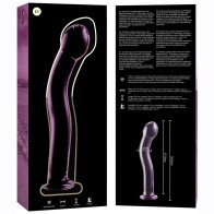 Dildo Cristal Modelo 18 para Placer Anal Lujoso