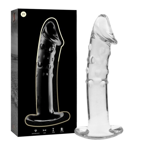 Model 19 Crystal Dildo Transparent 18.5 cm - Luxury Experience