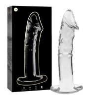 Model 19 Crystal Dildo Transparent 18.5 cm - Luxury Experience