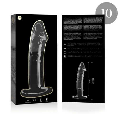 Model 19 Crystal Dildo Transparent 18.5 cm - Luxury Experience