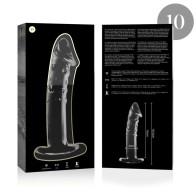 Model 19 Crystal Dildo Transparent 18.5 cm - Luxury Experience