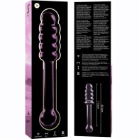 Model 20 Crystal Dildo Pink 20.5 cm - Experience Luxury