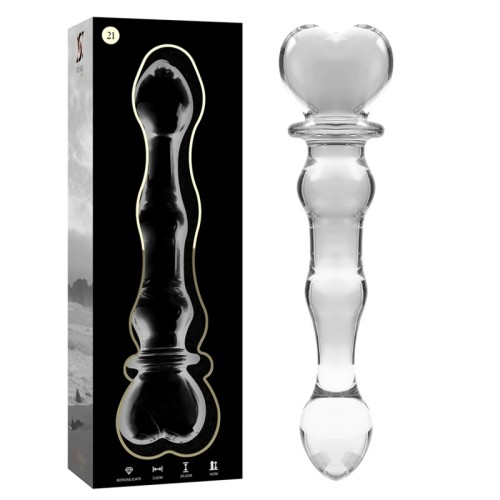 Modelo 21 Dildo Cristal para Placer Lujoso