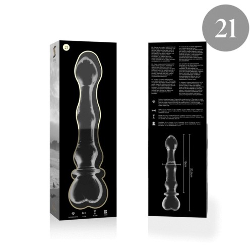 Model 21 Crystal Dildo for Luxurious Pleasure
