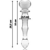 Model 21 Crystal Dildo for Luxurious Pleasure