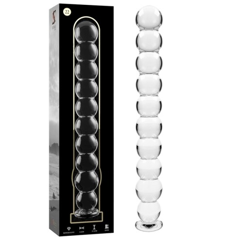 Model 22 Transparent Crystal Dildo