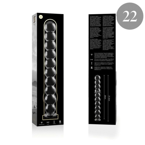 Model 22 Transparent Crystal Dildo