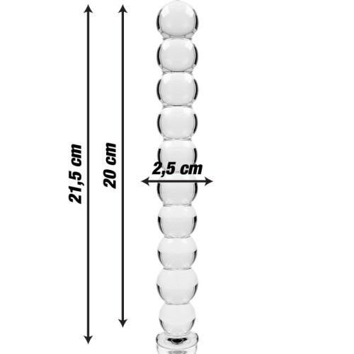 Model 22 Transparent Crystal Dildo