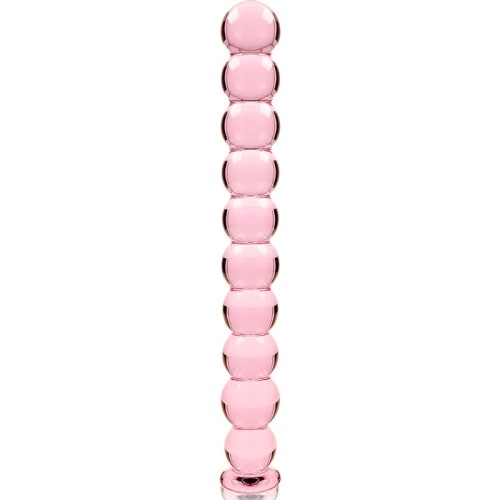 Elegant Borosilicate Crystal Dildo Pink