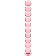 Elegant Borosilicate Crystal Dildo Pink