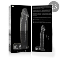 Transparent Crystal Dildo 21.5cm