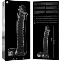 Transparent Crystal Dildo 21.5cm