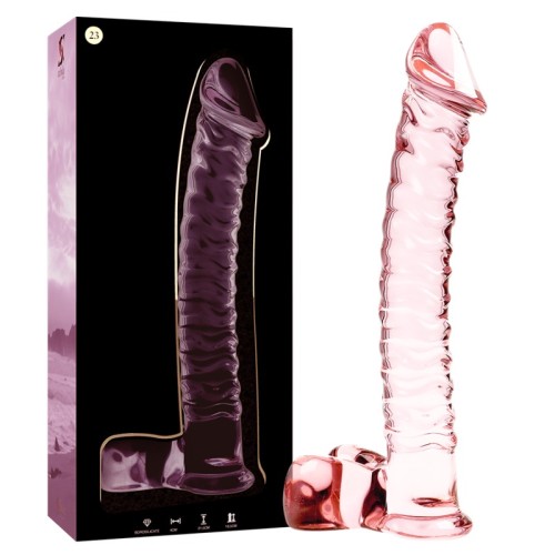 Dildo de Cristal Modelo 23 para Experiencia Lujosa