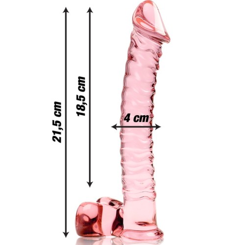 Dildo de Cristal Modelo 23 para Experiencia Lujosa