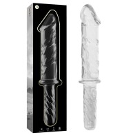 Model 24 Transparent Crystal Dildo 28.5 cm - 5 cm