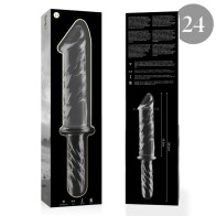Model 24 Transparent Crystal Dildo 28.5 cm - 5 cm