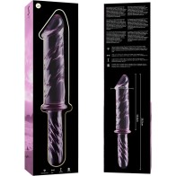 Axel Crystal Pink Dildo for Unique Pleasure