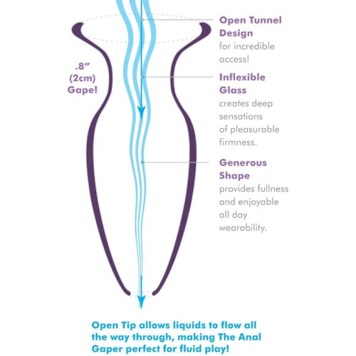 Beginner Anal Gaper Crystal Size S