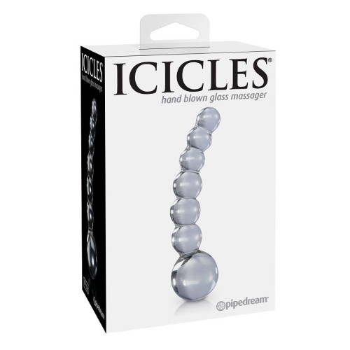 Transparent Glass G-spot and P-spot Massager