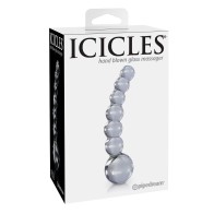 Transparent Glass G-spot and P-spot Massager