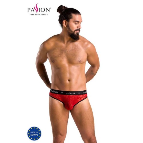 Passion Red Microfiber Slip for Seductive Elegance