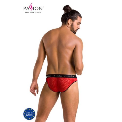 Passion Red Microfiber Slip for Seductive Elegance