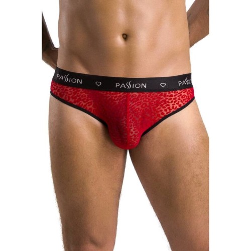Passion Red Microfiber Slip for Seductive Elegance