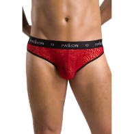 Passion Red Microfiber Slip for Seductive Elegance