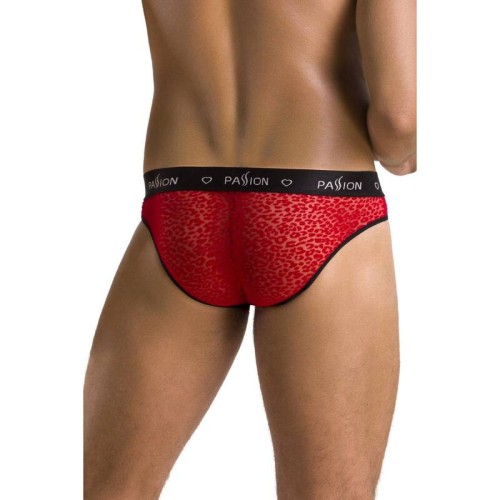 Passion Red Microfiber Slip for Seductive Elegance