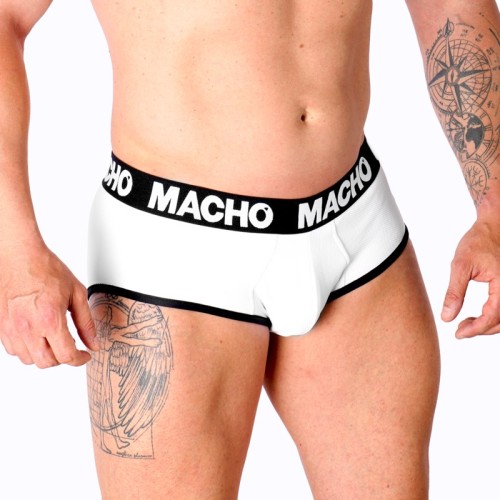 Macho - Ms30bl White Slip M