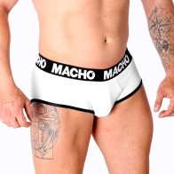 Macho - Ms30bl White Slip M