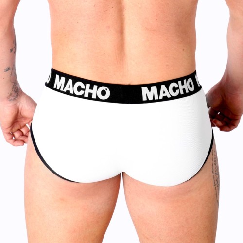 Macho - Ms30bl White Slip M