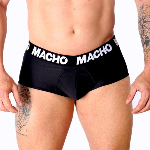 Macho Ms30ng Black Slip M - Classic Comfort Redefined