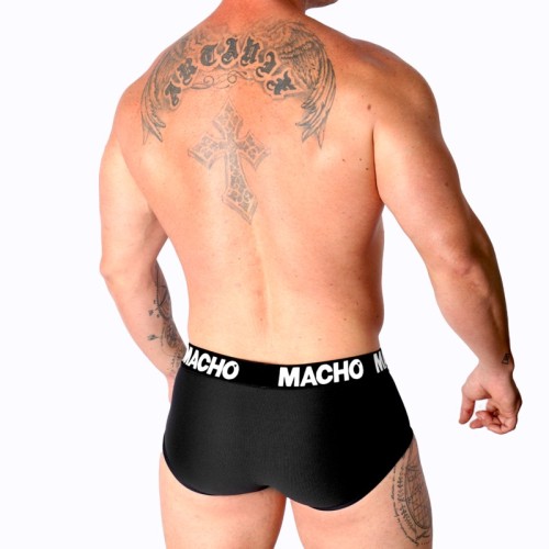 Macho Ms30ng Black Slip M - Classic Comfort Redefined