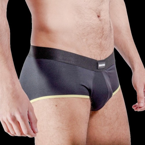 Macho Brief Dark Yellow S for Men