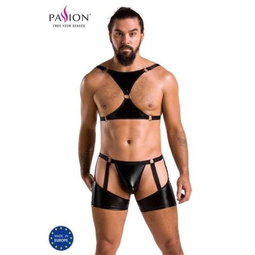 Passion 047 Set Aron Black for Elegant Lingerie