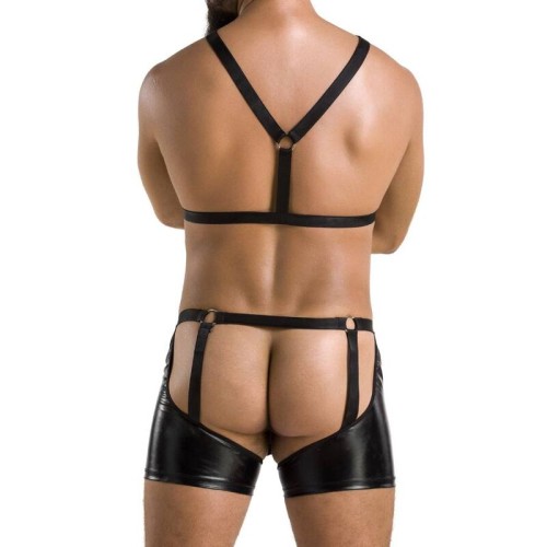 Passion 047 Set Aron Black for Elegant Lingerie