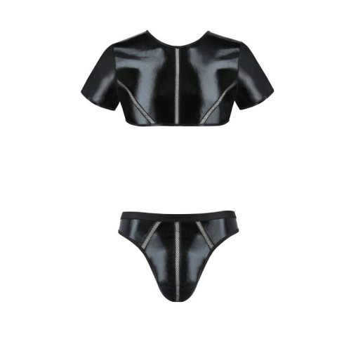 Passion 057 Peter Set Black S/M Elegant Lingerie