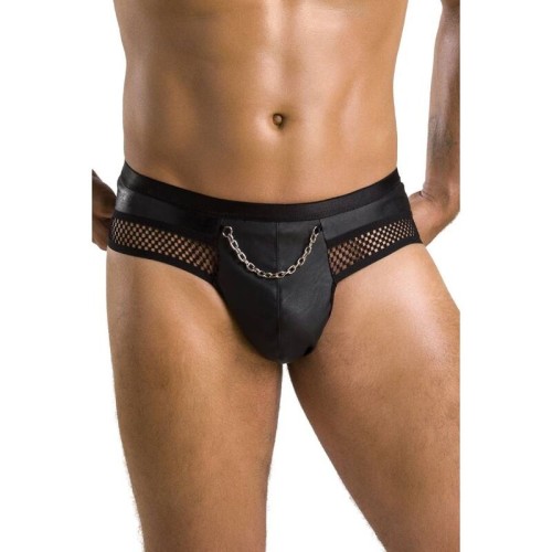 Passion 030 Open Slip Tom Black S/M