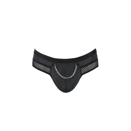 Passion 030 Open Slip Tom Black S/M