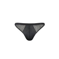 Passion Open Luke Slip Black for timeless elegance