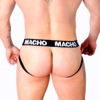 Macho Mx25nc Black Leather Jock L