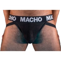 Macho MX25NN Jock Negro para Comodidad y Estilo