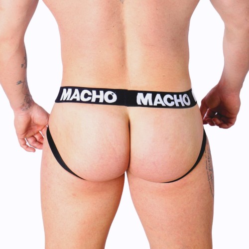 Macho MX26X1 White Mesh Jock Strap S