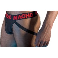Macho MX26X2 Jock Black Red XL
